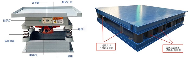 振动平台结构图