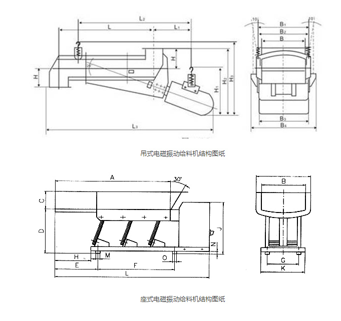 电磁振动给料机形式
